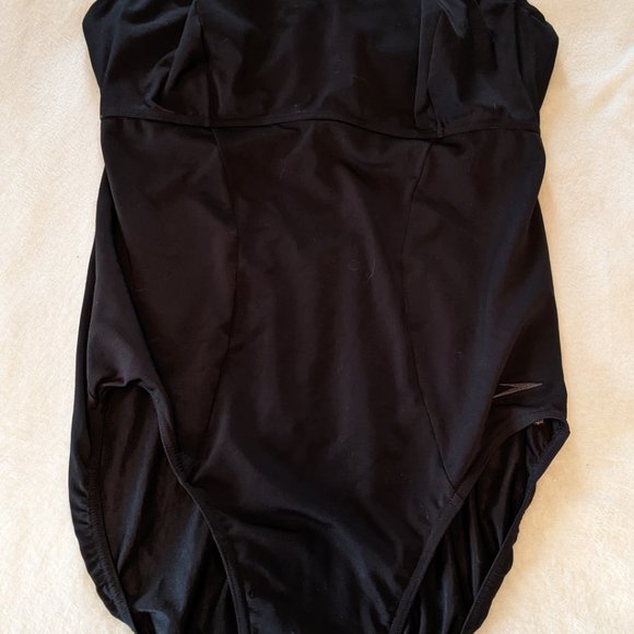 32H Speedo Iris Sports Swimsuit | Black - Picture 3 of 7